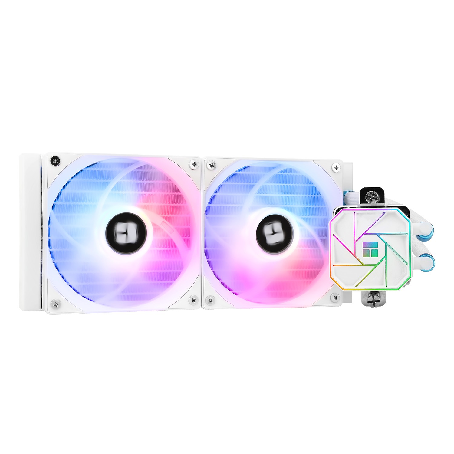 Thermalright Система водяного охлаждения Aqua Elite 240 White ARGB V3 / 2x120mm ARGB PWM Fans / TRAE240AWV3