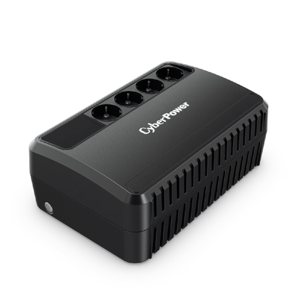 ИБП CyberPower BU1000E {Line-Interactive, 1000VA/600W (4 EURO) 12В/5 Ач х 2}