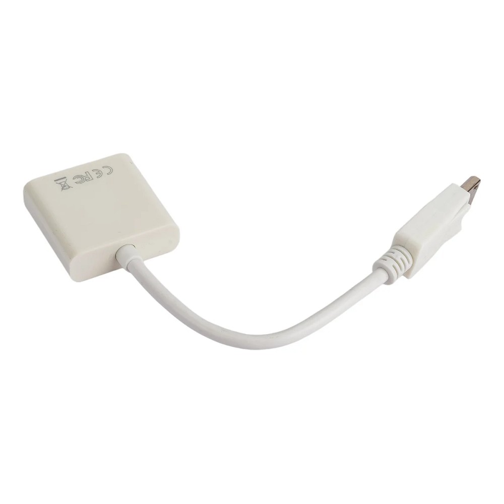 Gembird Переходник DisplayPort - HDMI , 20M/19F, белый (A-DPM-HDMIF-002-W)