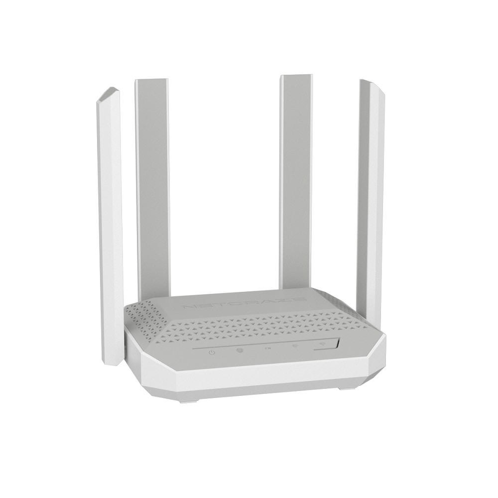 Netcraze Sprinter (NC-3711) Гигабитный интернет-центр с Mesh Wi-Fi 6 AX3000, 4-портовым Smart-коммутатором и переключателем режима роутер/ретранслятор