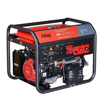 FUBAG Электростанция сварочная WS 230 DDC ES бензиновая (380-220В) [838238/646248] 