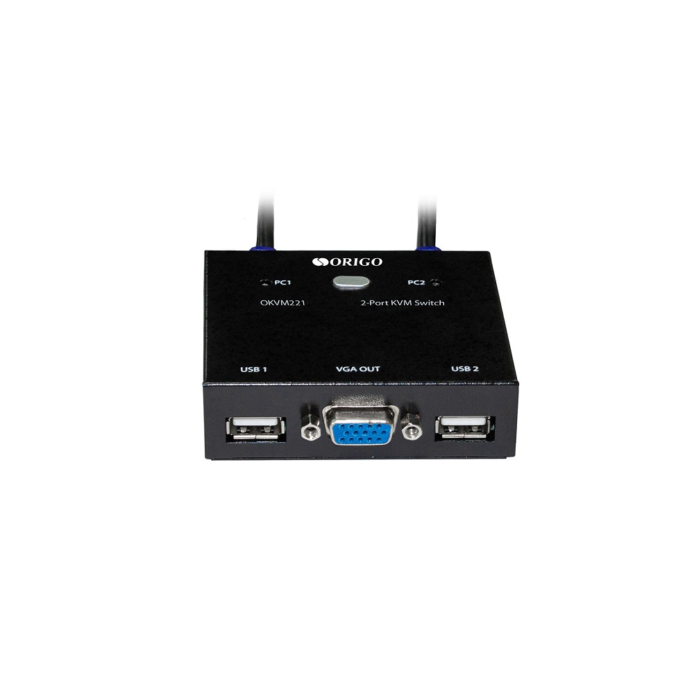 ORIGO OKVM221/A1A 2-портовый KVM-переключатель с портами VGA и USB