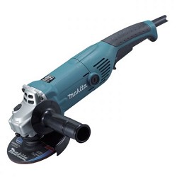 Makita GA5021 Угловая шлифовальная машина ф125мм [GA5021] {1050Вт,11000об\м,2.3кг,кор,муфта SJS,фикс вкл-ля,шлиф диск}