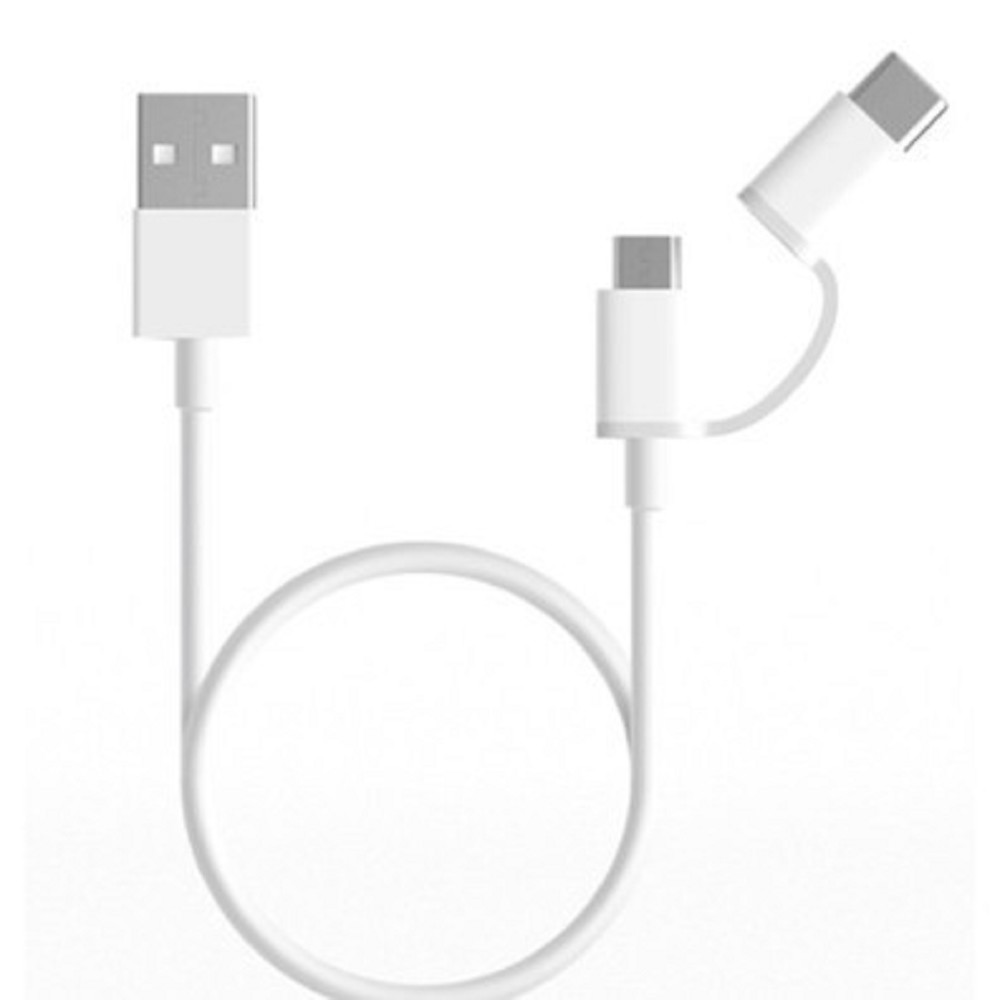 Xiaomi Mi 2-in-1 USB Cable Micro USB to Type C (100cm) [SJV4082TY] Кабель