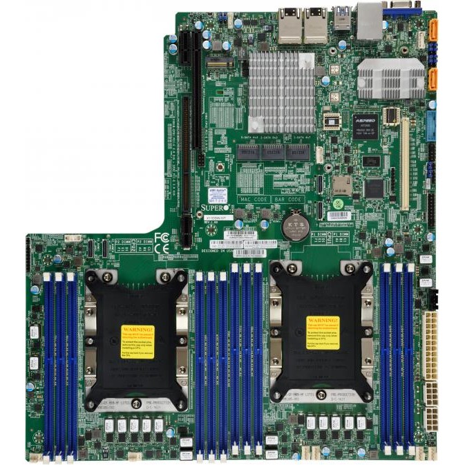 Supermicro MBD-X11DDW-NT-B {C622 S3647 BLK MBD-X11DDW-NT-B} OEM