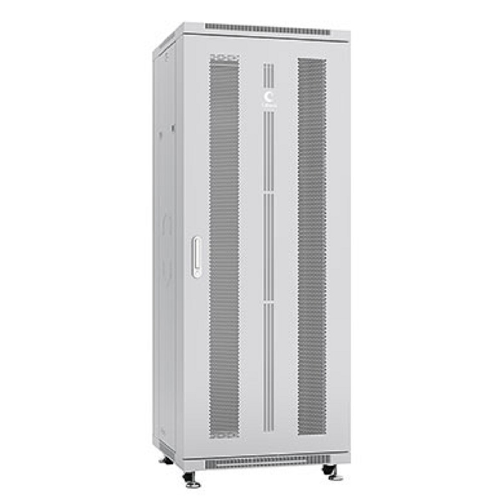 Cabeus ND-05C-32U60/100 Шкаф монтажный телекоммуникационный 19" напольный для распределительного и серверного оборудования 32U 600x1000x1610mm (ШхГхВ) передняя и задняя перфорированные двери, ручка с 