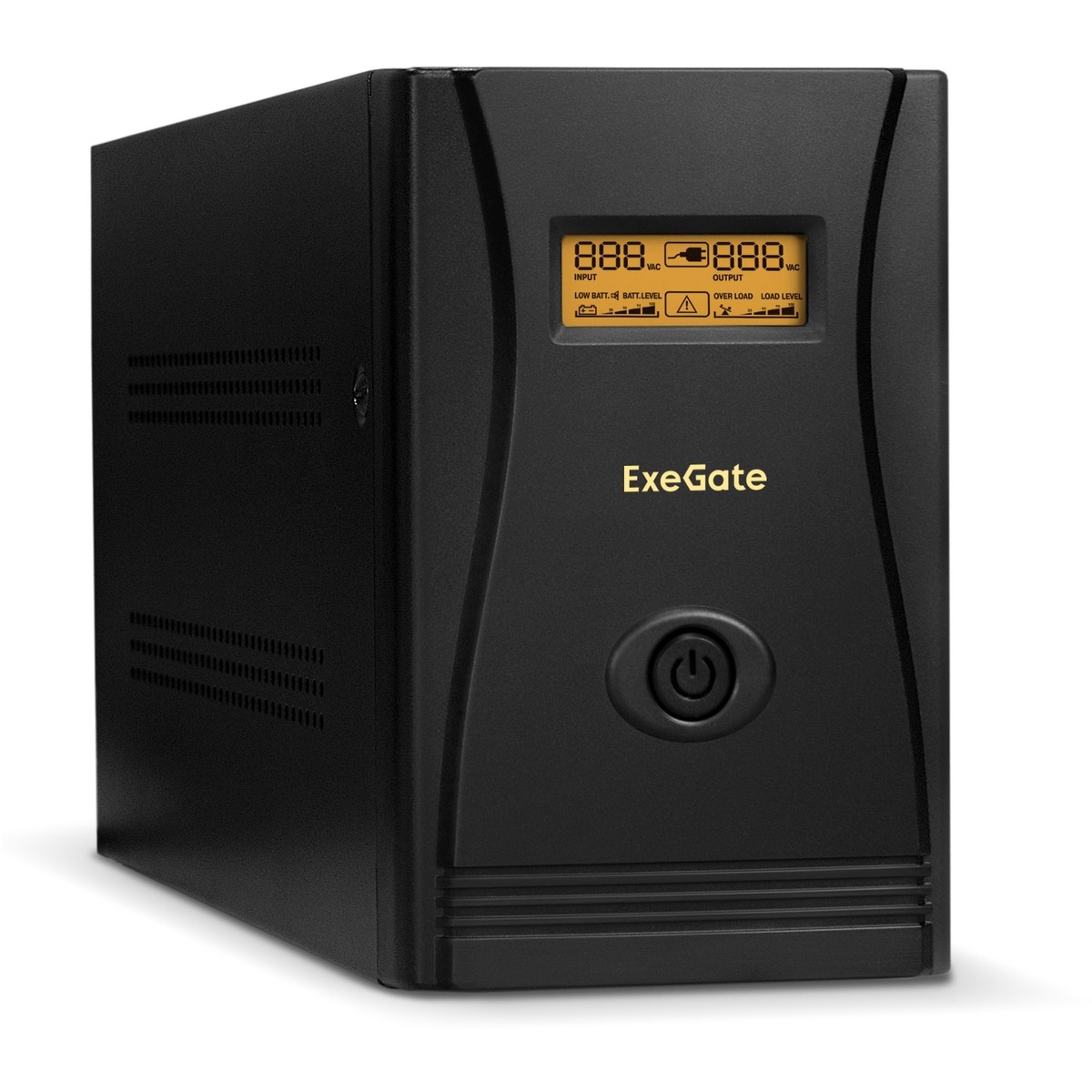 Exegate EP212519RUS ИБП Exegate SpecialPro Smart LLB-1000.LCD.AVR.EURO.RJ.USB <1000VA/650W, LCD, AVR, 4евро,RJ45/11,USB>