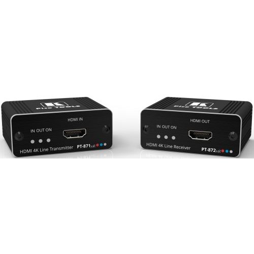 Kramer PT-871/2XR-KIT комплект из передатчика и приемника HDMI по витой паре DGKat 2.0; поддержка 4К60 4:4:4 