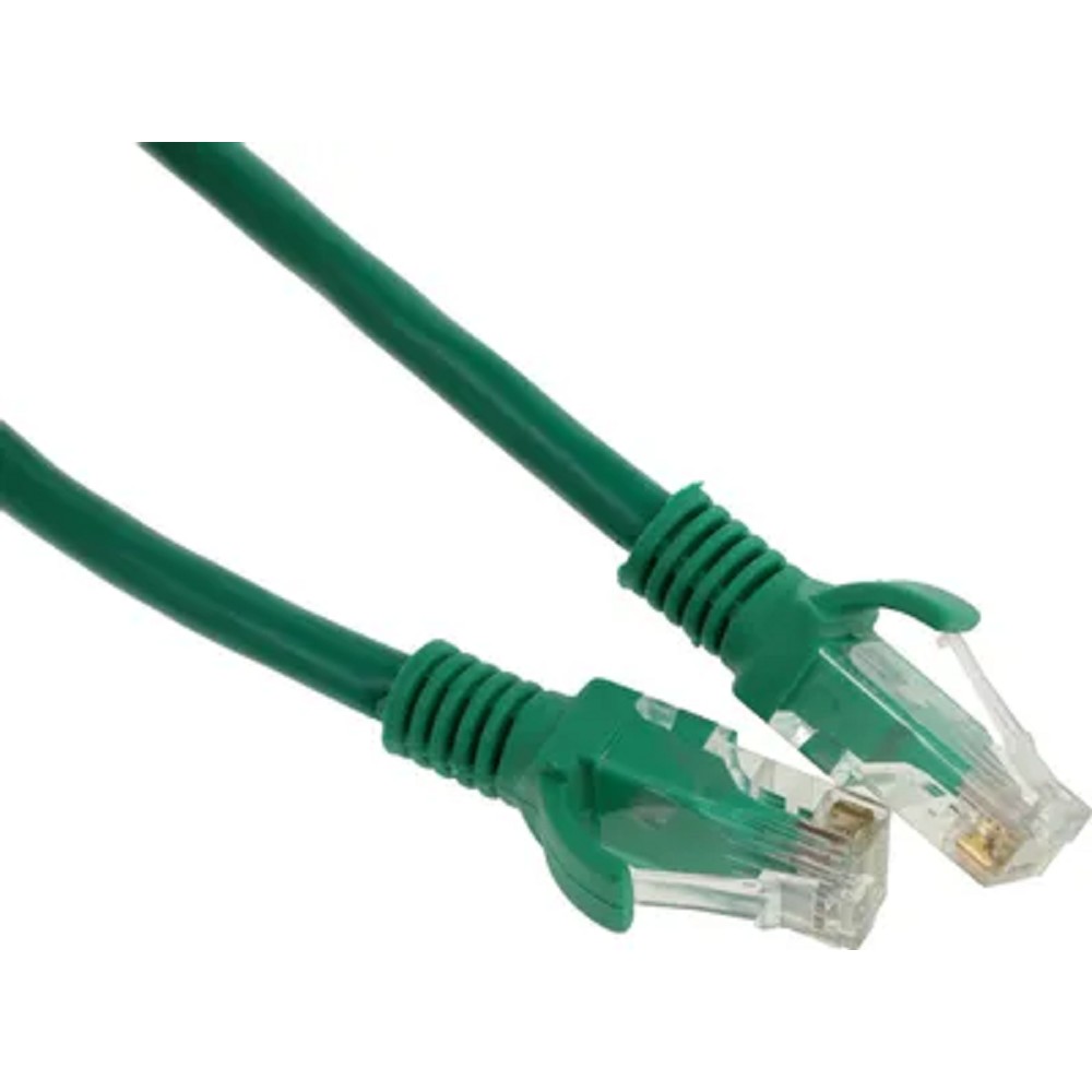 Cablexpert PP6U-0.25M/G Патч-корд UTP  кат.6, 0.25м, литой, многожильный (зелёный)