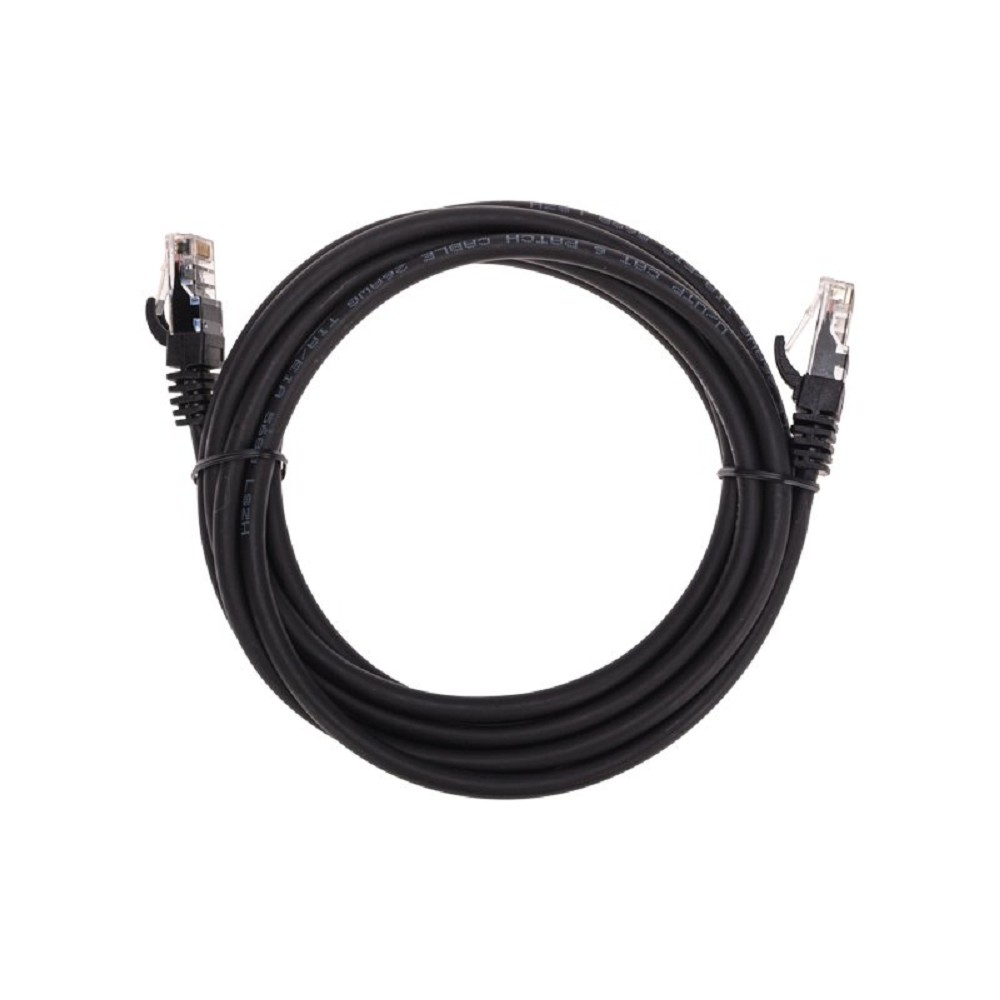 Rexant (02-0292-3) Патч-корд U/UTP, CAT 6, RJ45-RJ45, 26AWG, LSZH, черный, 3м