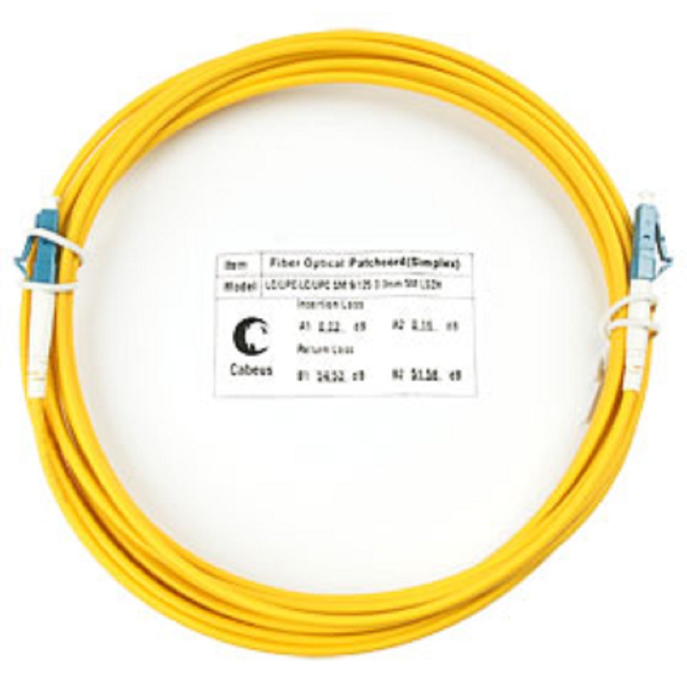 Cabeus FOP(s)-9-LC-LC-25m Шнур оптический simplex LC-LC 9/125 sm 25м LSZH