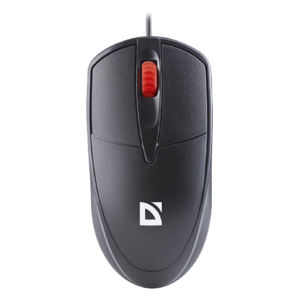 Defender Icon MB-057 {проводная оптическая мышь, черный, 3 кнопки, 1000 dpi}