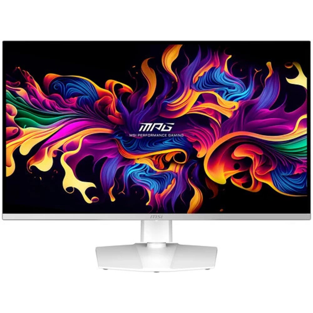 LCD MSI MPG 31.5" 321URXW QD-OLED белый {QD-OLED 3840x2160 240Hz 0.03ms 240Hz 250cd 2xHDMI DisplayPort 2xUSB USB-C(90W) Tilt Swiv HAS Pivot Internal Vesa}