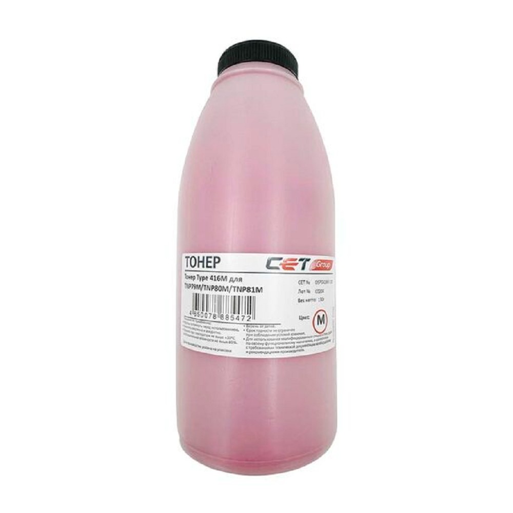 Тонер Type 416M TNP79M, TNP80M, TNP81M для KONICA MINOLTA Bizhub C3320i/C3350i (Japan) Magenta, 130г