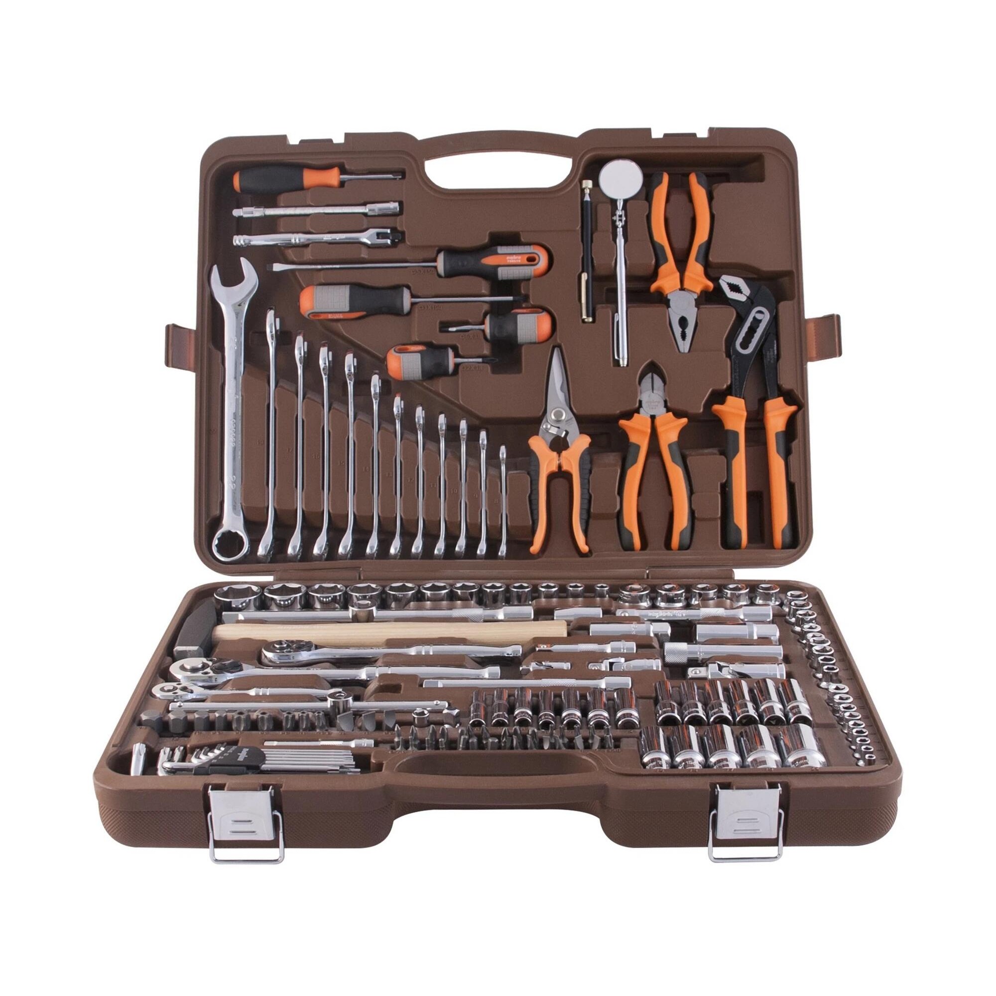 Ombra OMT150S Набор инструмента универсальный 1/4", 3/8" и 1/2"DR, 150 предметов