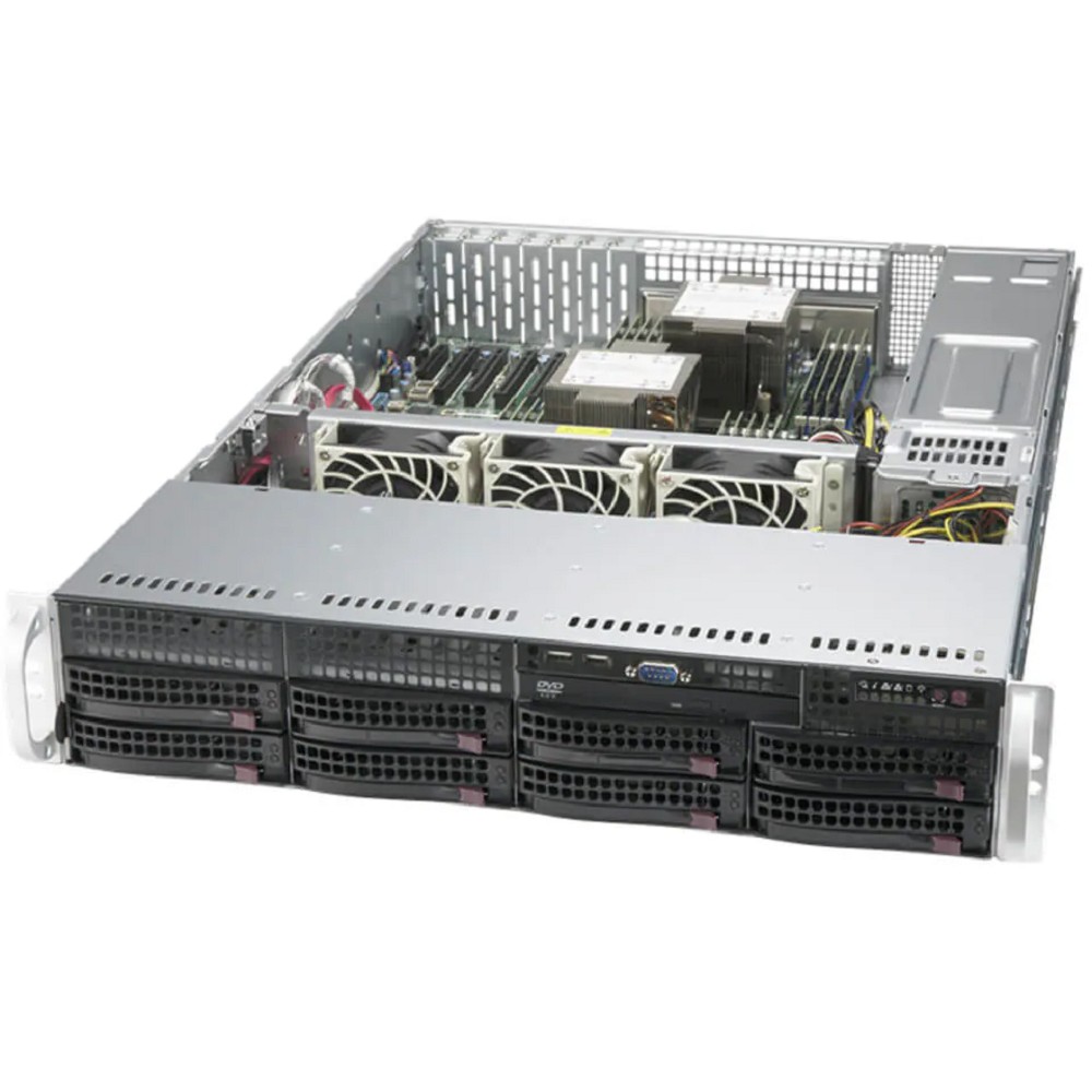 Supermicro SYS-620P-TR Платформа C621A 1G 2P 2x1200W