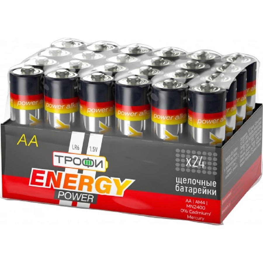 Трофи LR6-24 Bulk Energy Power Alkaline (24/720/21600) (24 шт. в уп-ке)