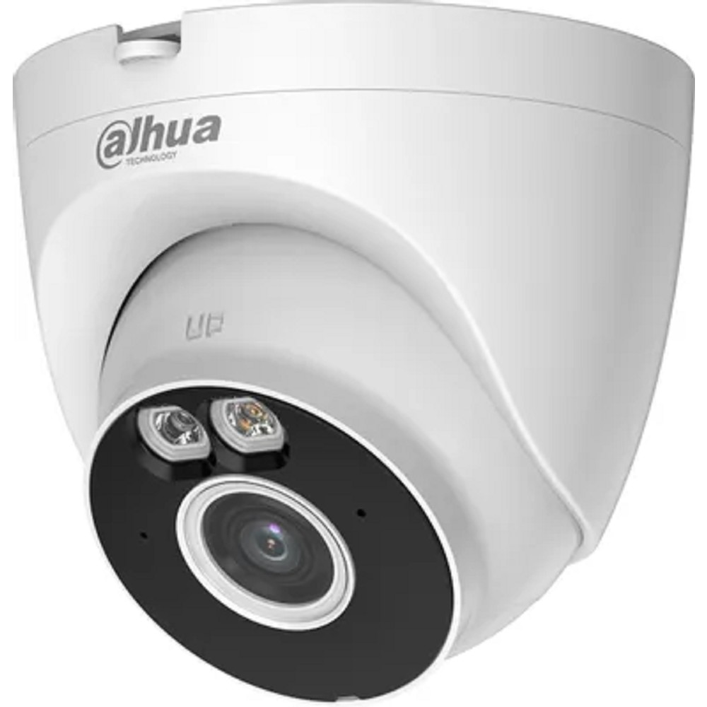 DAHUA DH-IPC-T5AP-PV-0280B Уличная купольная IP-видеокамера 5Мп; 1/2.7” CMOS; объектив 2.8мм  ИК 30м и LED 30м и Wi-Fi IP67; металл, пластик; Wi-Fi 2.4ГГц