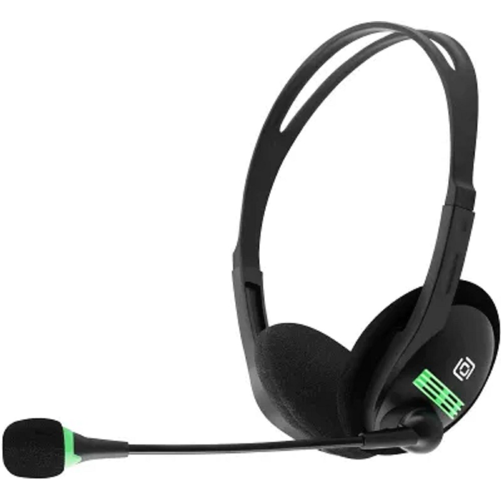 Oklick Наушники с микрофоном Оклик HS-M100 черный 1.8м накладные (1532004)