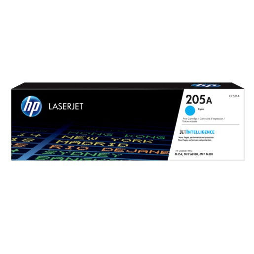 HP CF531A Картридж, Cyan {HP MFP M180/181, (900 стр.)}