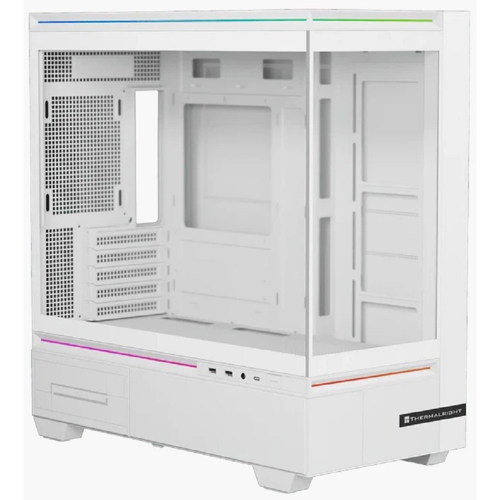 Thermalright Корпус M10 White / TG / USB TYPE-C / mATX  / TRTLM10W