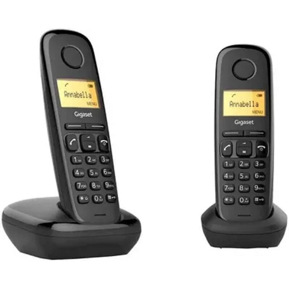 Gigaset [L36852-H2812-A601] A270 Duo Rus черный (труб. в компл.:2шт) АОН 