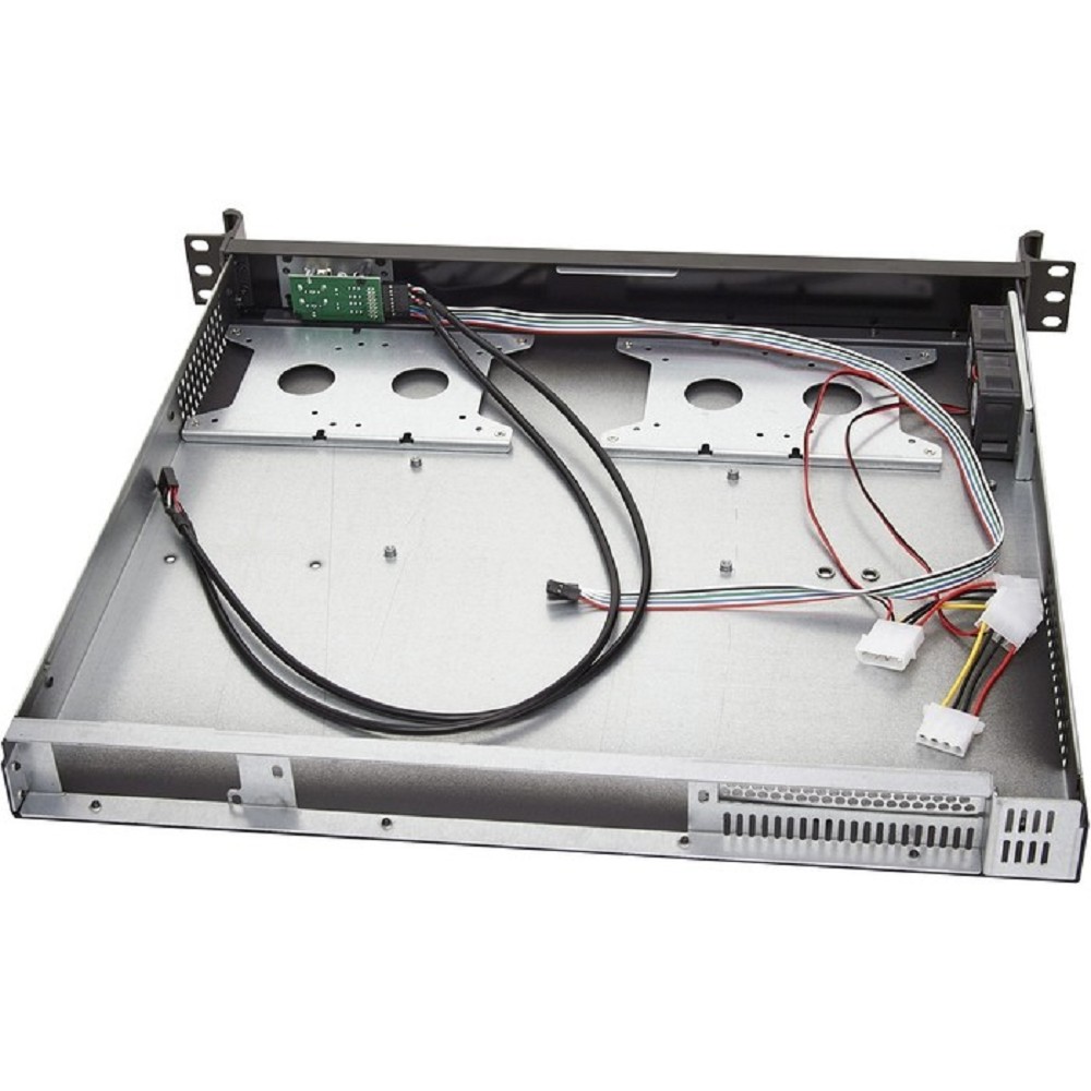 Exegate EX287749RUS Серверный корпус ExeGate Pro 1U390-01 <RM 19", высота 1U, глубина 390, БП F400AS, USB>