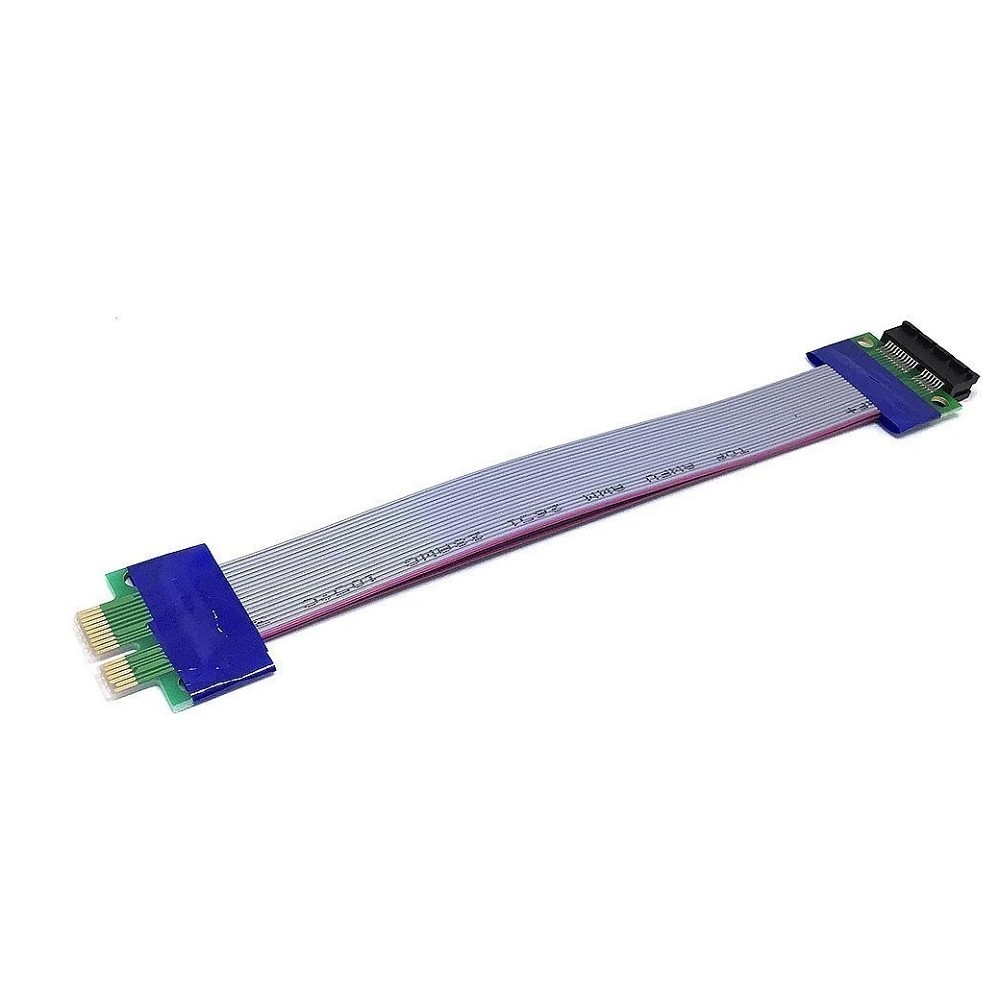 Espada Переходник PCI-E X1 M to PCI-E X1 F, 18 cm, (EPCIEM-PCIEF18r) удлинитель (37793)