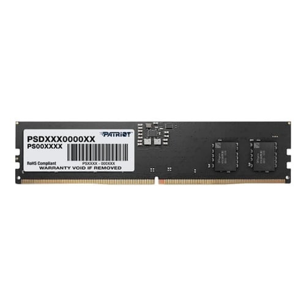 Patriot DDR5 DIMM 8Gb 5200MHz PSD58G520041 Signature RTL PC5-41600 CL42ECC 288-pin 1.1В single rank