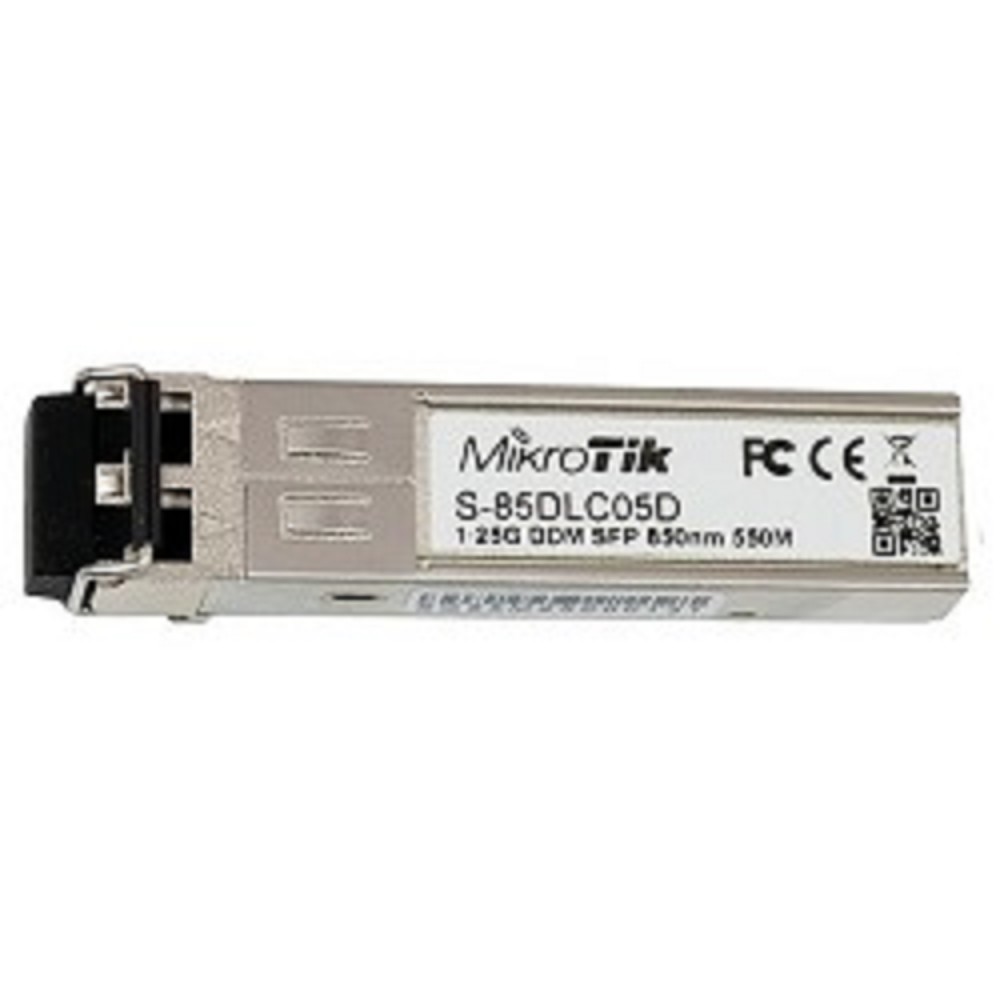 MikroTik S-85DLC05D Модуль SFP, 1.25GBit, MM, 550m, 850nm