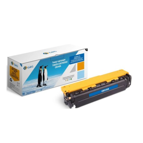 Картридж G&amp;G, аналог HP CB540A/125A/Canon 716 черный 2.2k с чипом