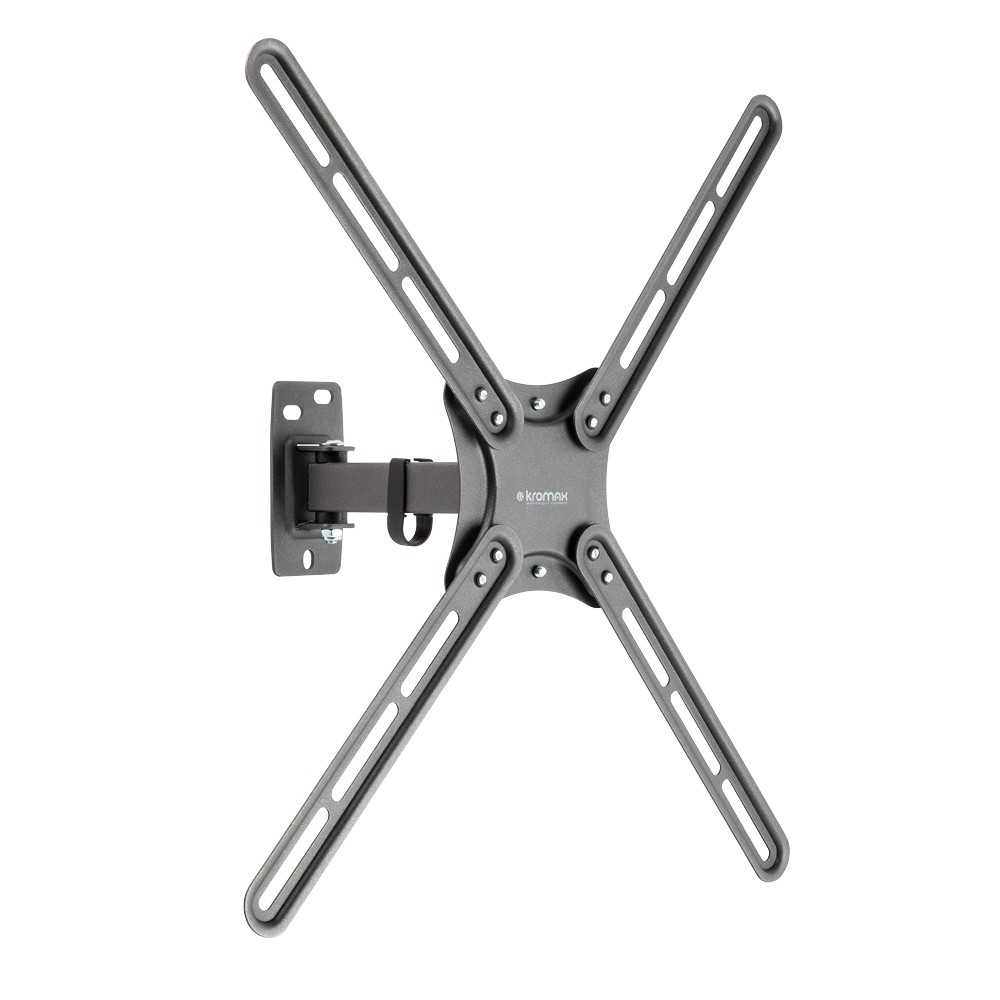 Kromax CORBEL-6 черный 22"-65" макс.30кг настенный поворот и наклон