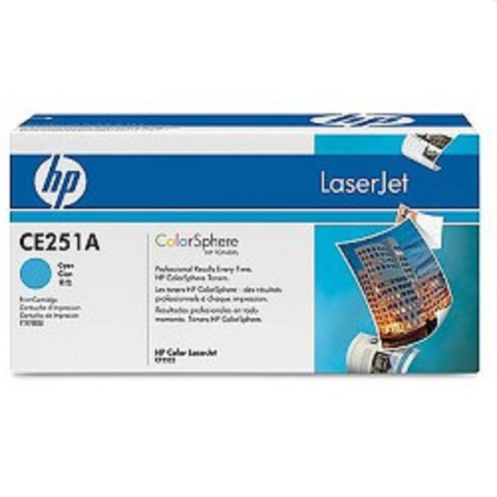 HP CE251A Картридж ,Cyan{CLJ CM3530/CP3525, Cyan, (7000стр.)}