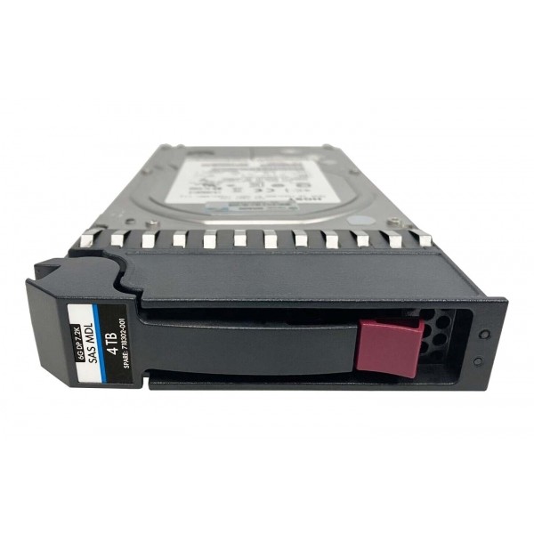 HPE 718302-001 Жесткий Диск HP 4Tb (U1200/7200) 12G SAS 3,8 