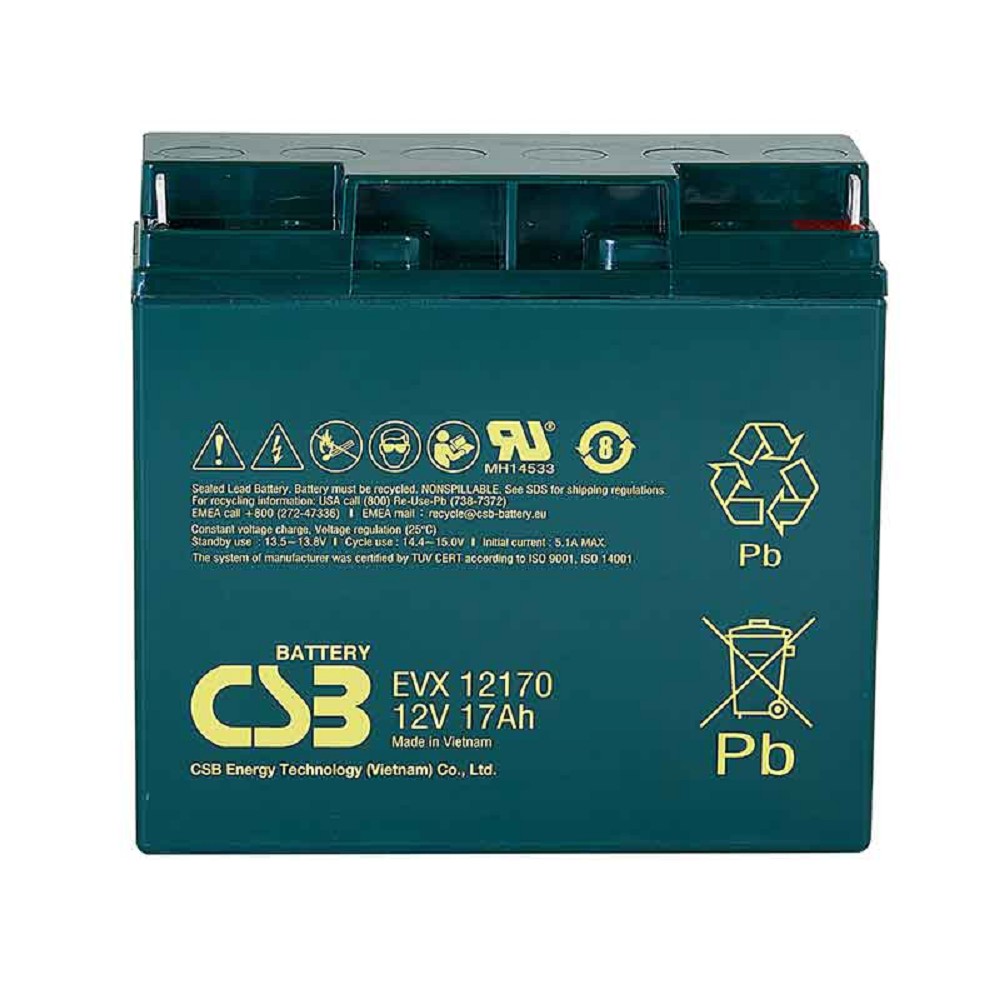 CSB Батарея EVX12170 B1 (12V 17Ah)