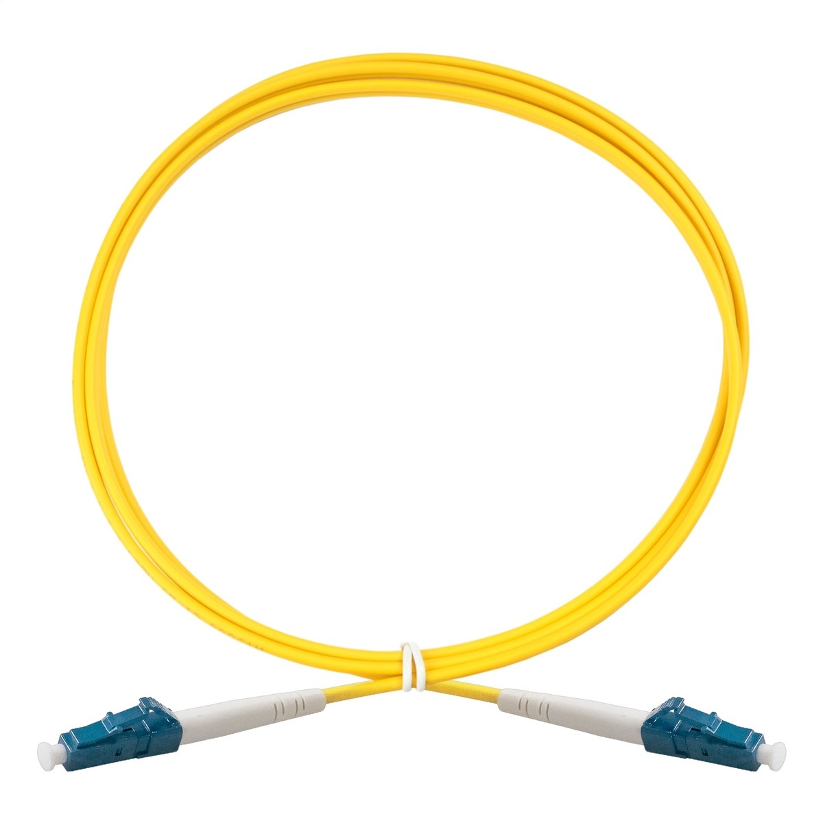 Exegate EX295123RUS Патч-корд волоконно-оптический FC-S-9-LC-LC-1M-LSZH (Шнур ВО SM 9/125 (OS2/G.652.D), LC/UPC-LC/UPC, Simplex, LSZH, 1м)