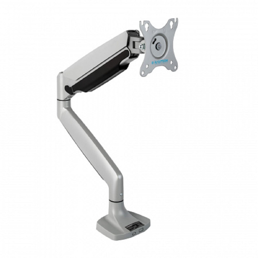 Kromax OFFICE-21 silver Настольный кронштейн для мониторов 17"-45" (до 15 кг)