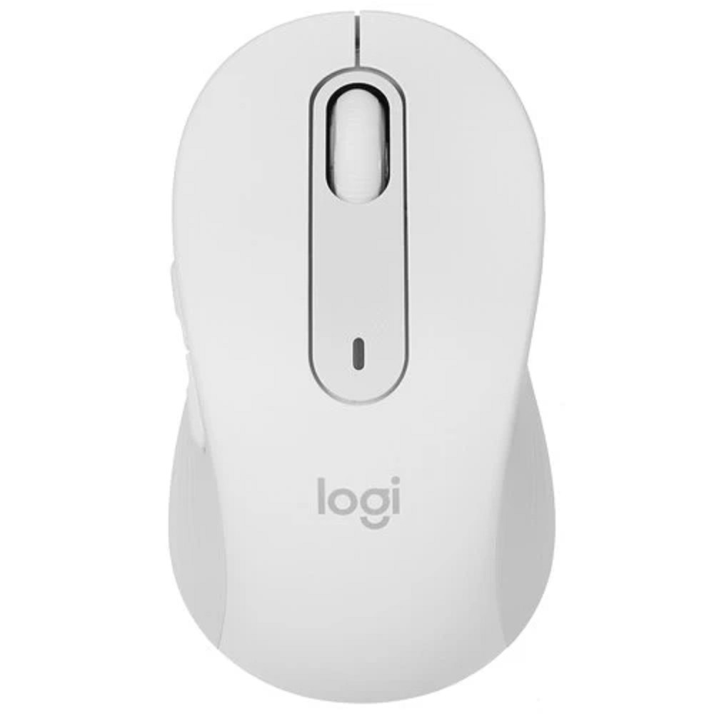 Мышь Logitech M650 белый/серый оптическая (4000dpi) беспроводная BT/Radio USB (4but)