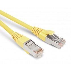 Hyperline PC-LPM-STP-RJ45-RJ45-C6-1.5M-LSZH-YL Патч-корд F/UTP, экранированный, Cat.6, LSZH, 1.5 м, желтый