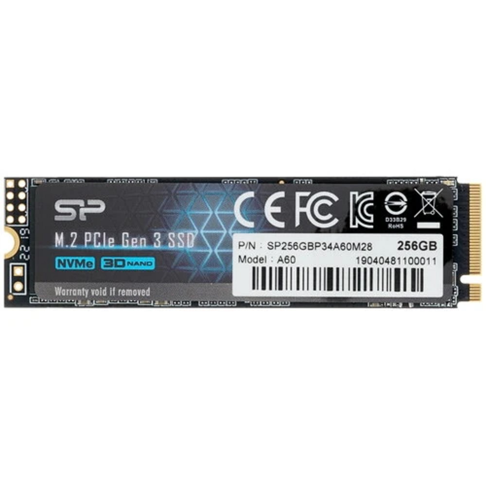 Silicon Power SSD M.2 256Gb A60 SP256GBP34A60M28