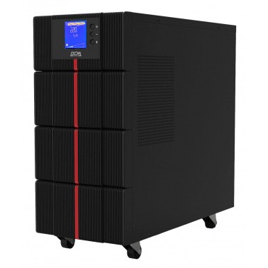 PowerCom Macan MAC-10K ИБП {On-Line, 10000VA / 10000W, Tower, IEC, LCD, Serial+USB, SNMPslot, подкл. доп. батарей} (1439708)