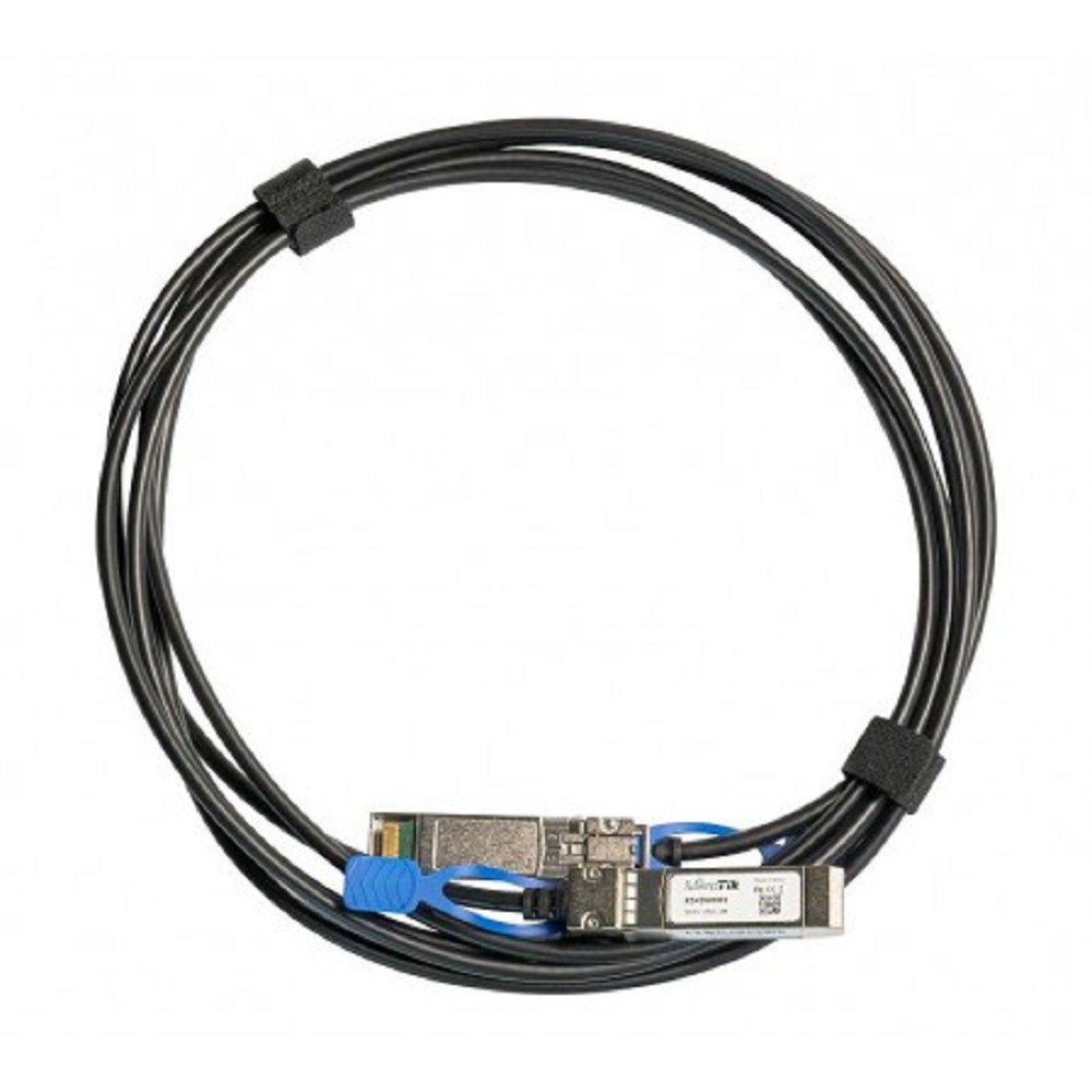 MikroTik XS+DA0001 Патч-корд DAC, Direct attach cable Кабель SFP/SFP+/SFP28(1Gbit/10Gbit/25Gbit), 1m