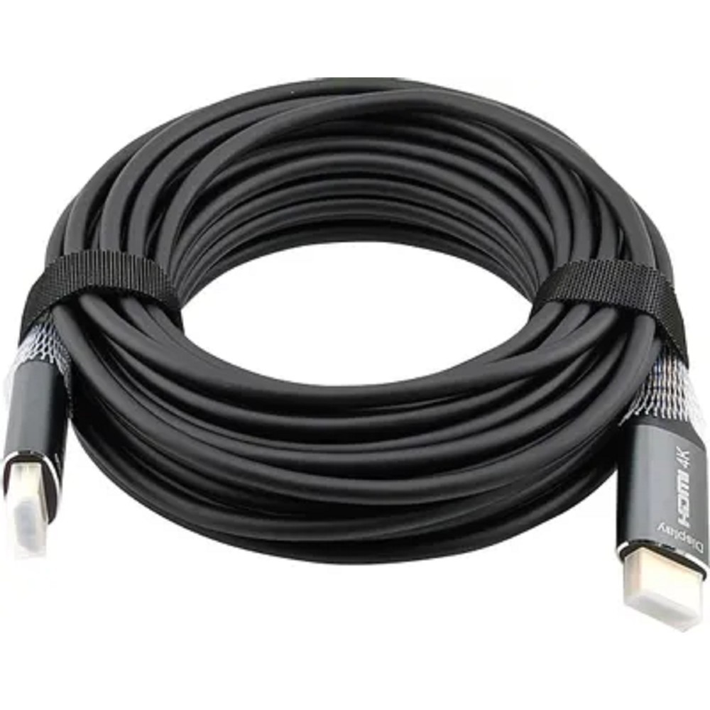 Кабель аудио-видео Cactus CS-HDMI-AOC-2-30 HDMI (m)/HDMI (m) 30м. позолоч.конт. черный
