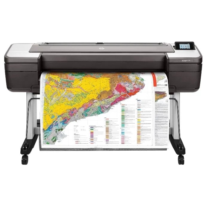 HP DesignJet T1700 44-in PostScript Printer (2 года гарантии)  (44"/1118mm, 6 colors, 4Gb (128Gb вирт), 500Gb EncrHDD, полистовая и рулонная подача, PostScript/PCL3/HP-GL/2, Gigabit LAN, СТЕНД)  