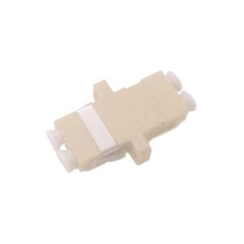Rexant (50-6084) Оптический проходной адаптер LC-LC Duplex MM UPC пластиковый корпус бежевый (Упаковка 10 шт)