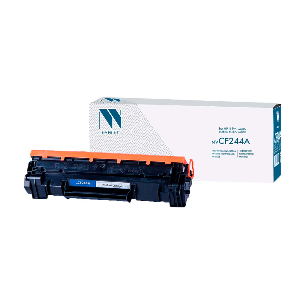 Повреждение упаковки NV Print CF244A Картридж  для HP LJ Pro M15a/M15w/M28a/M28nw (1000 стр.) с чипом