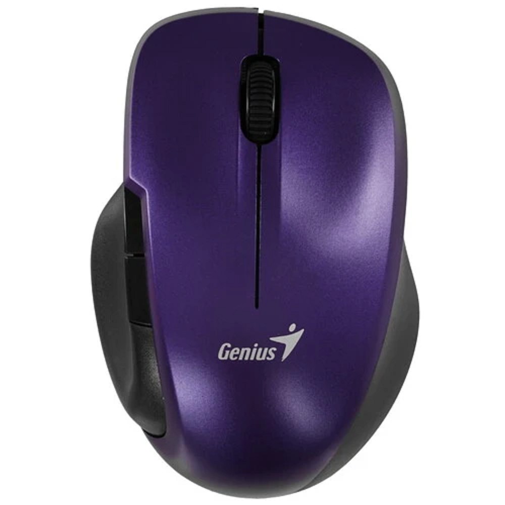 Мышь компьютерная Genius Ergo 8200S, беспроводная бесшумная, фиолетовый