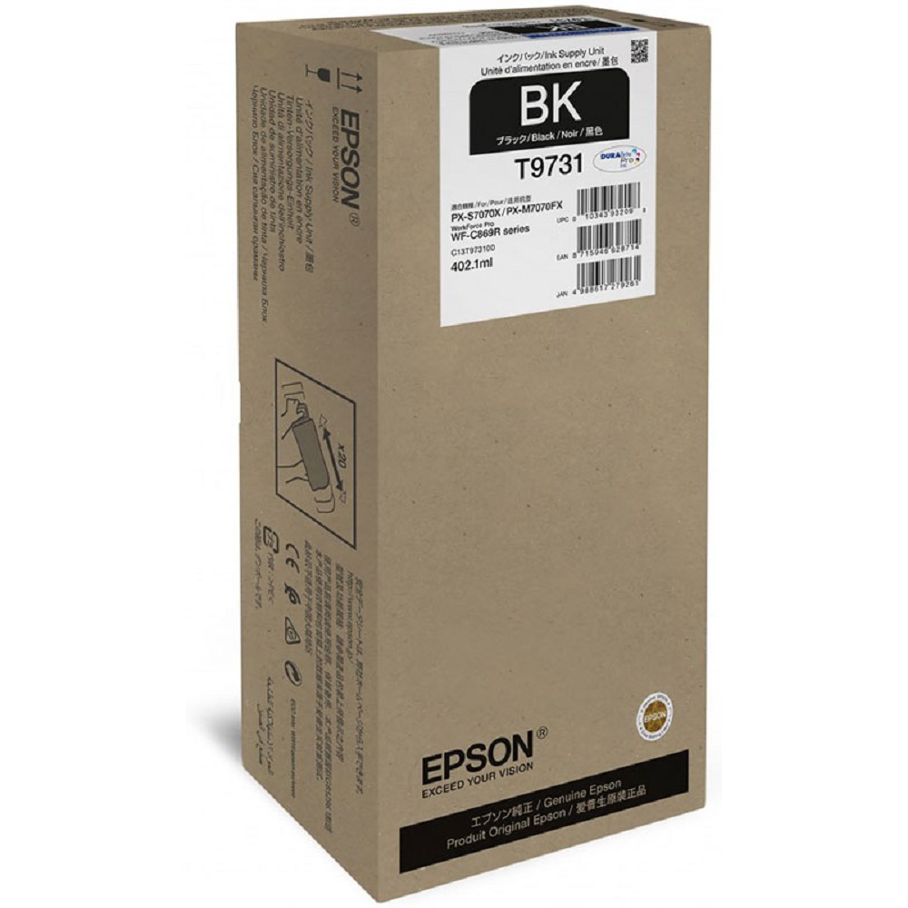 EPSON C13T973100 картридж XL для WorkForce Pro WF-C869R (22,5K) Black (bus)