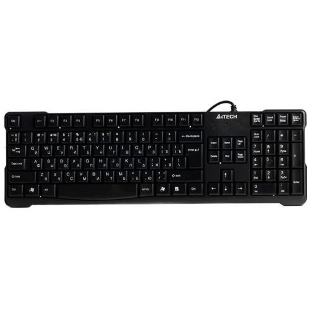 Клавиатура A4Tech KR-750 черный USB [533409]