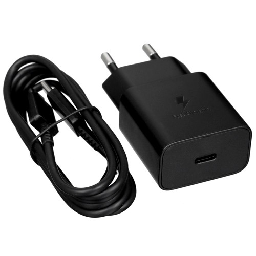 Сетевое зар./устр. Samsung EP-T1510X 2A+1.67A PD для Samsung кабель USB Type C черный (EP-T1510XBEGRU)
